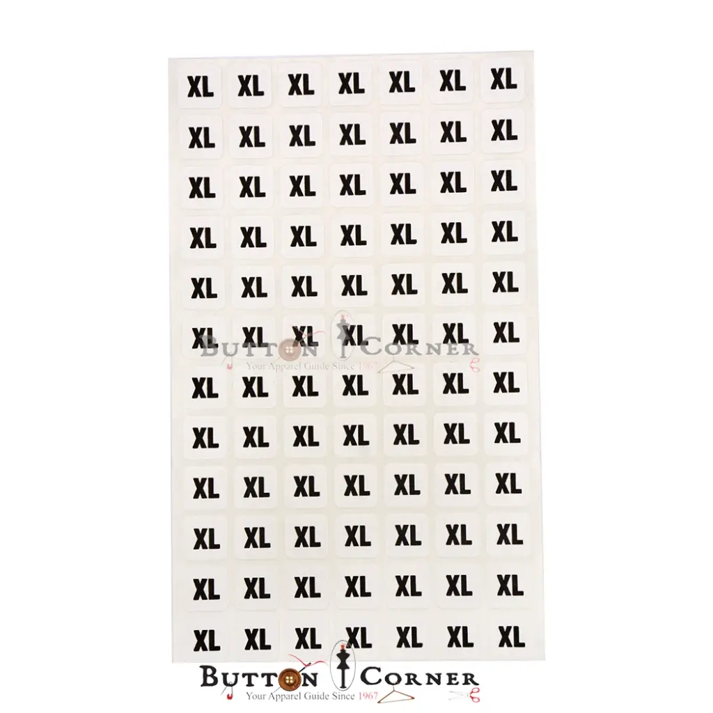 Size Label Sticker XL.webp