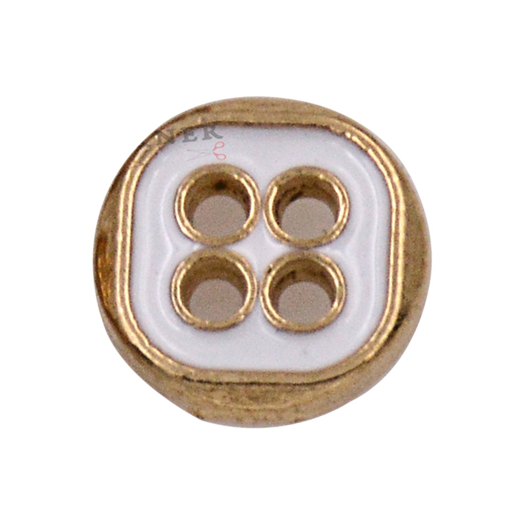 Square Shape 4 Hole Shirt Button