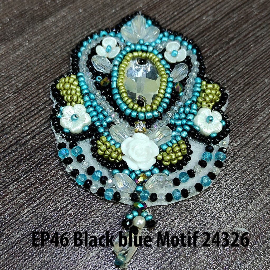 Hand Made Glass Beads Motif