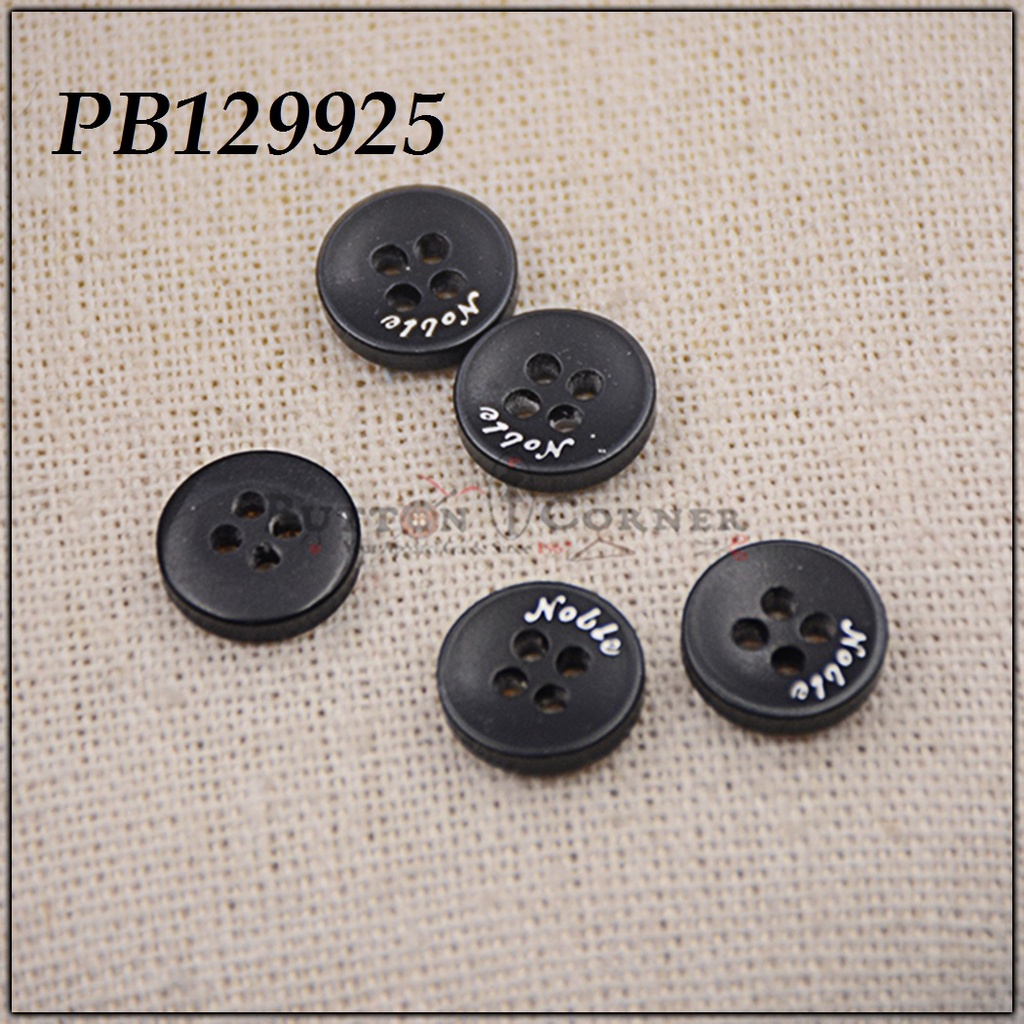 Noble 4 Hole Plastic Shirt Button