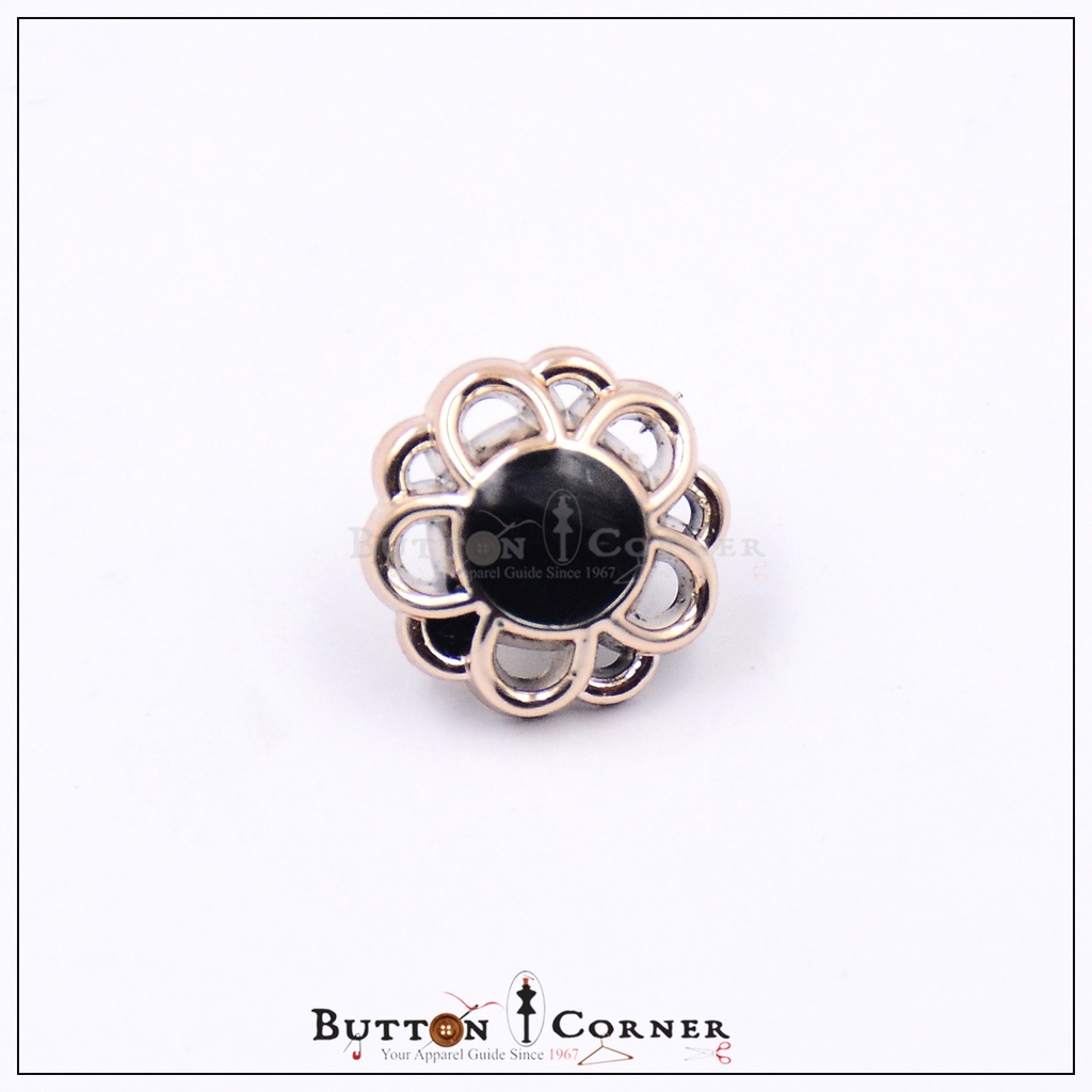 Flower Shape Shank Button