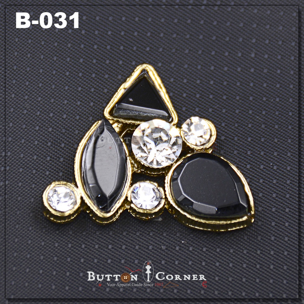 Fancy Kundan Button