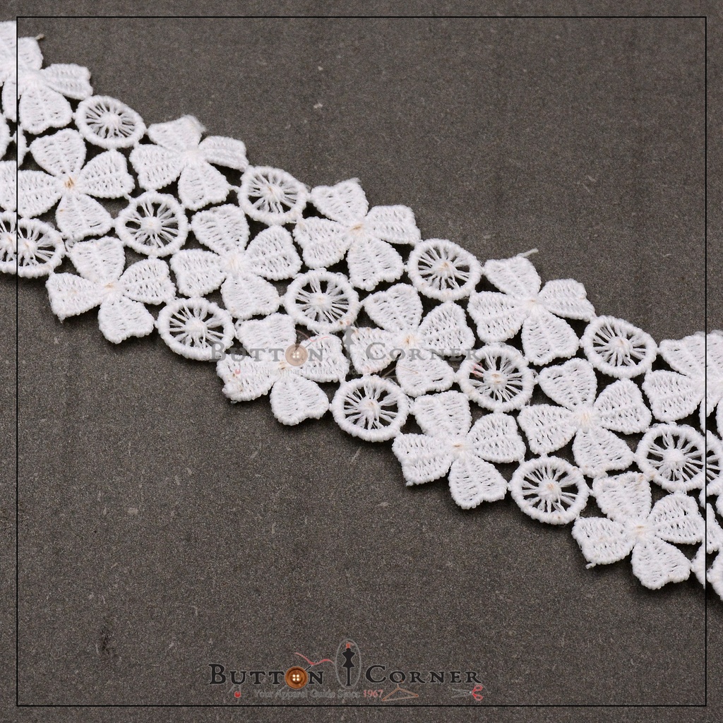 Double Side Border Shuttle Lace