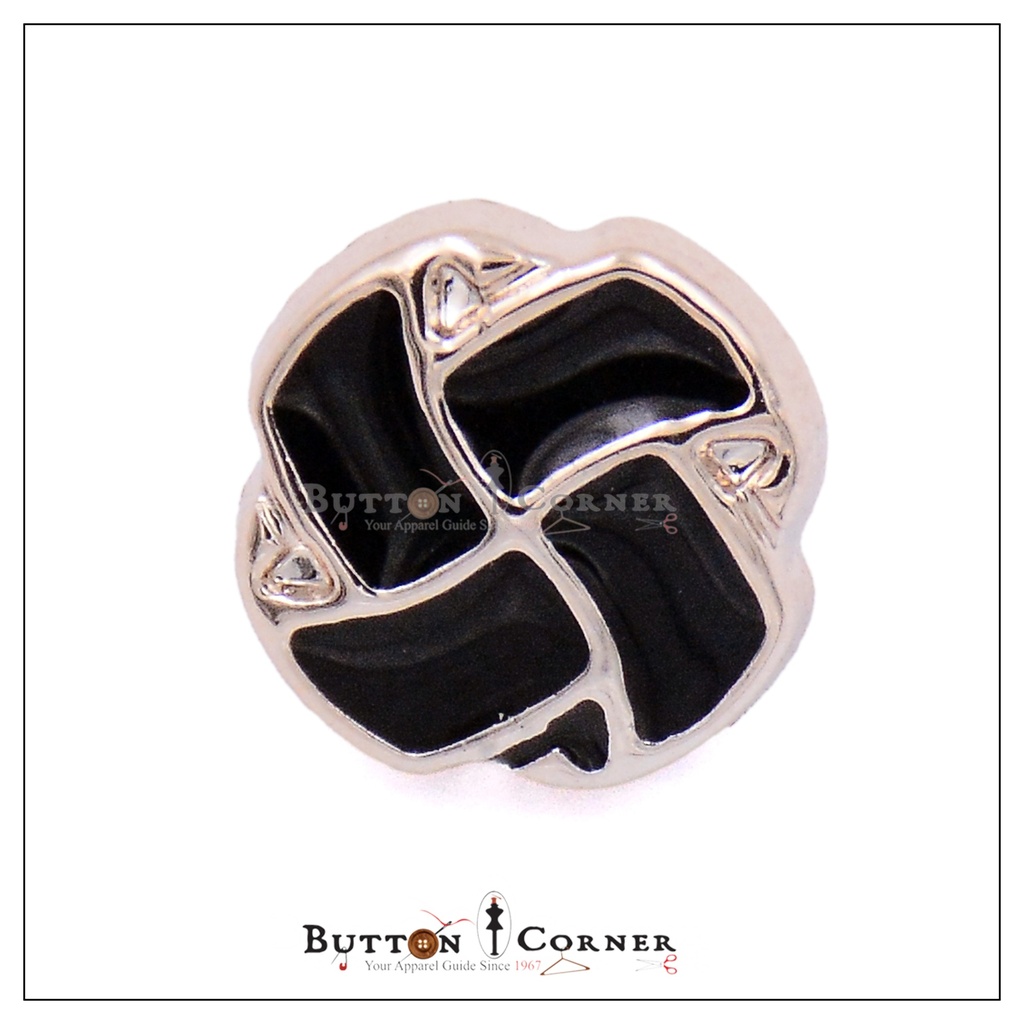 Fan Design Shank Button