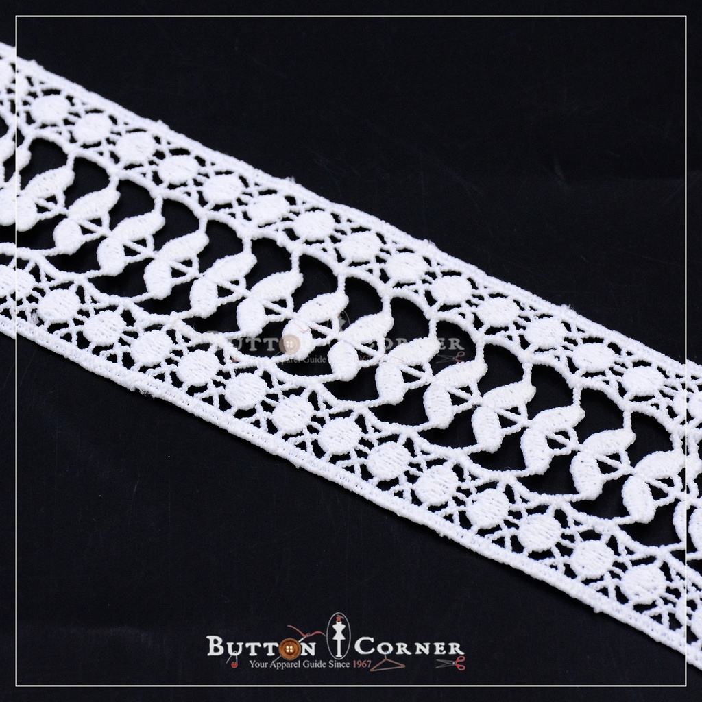 Double Side Border Shuttle Lace