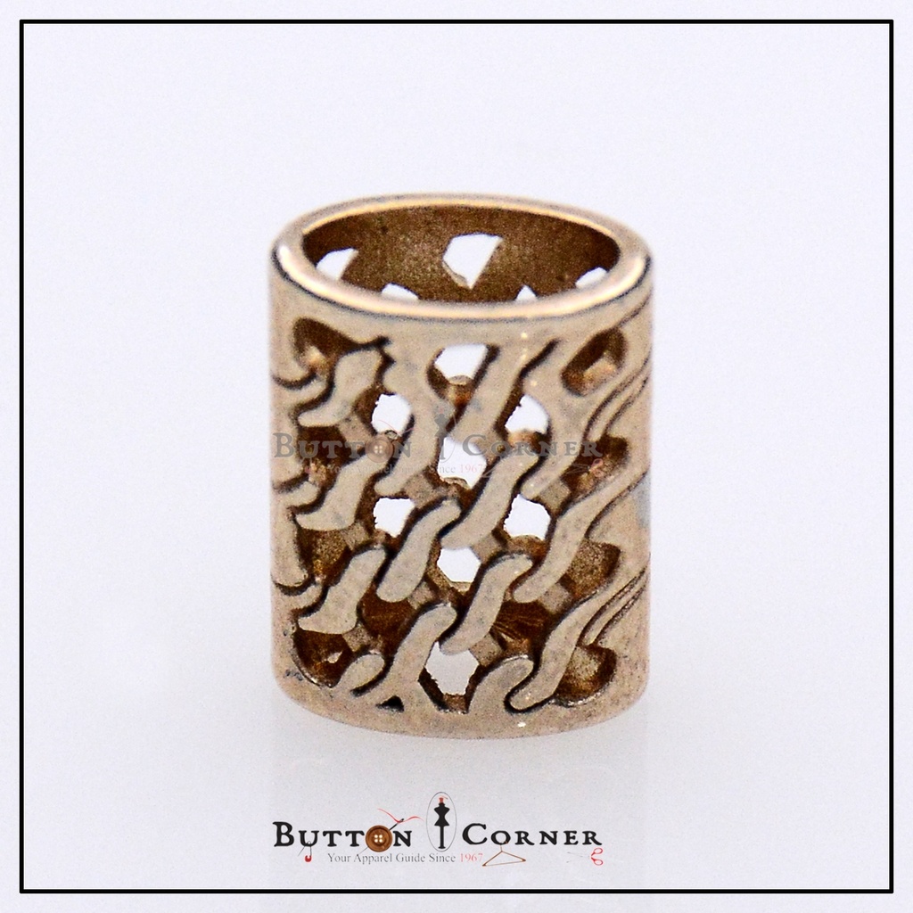 Lattice Design Metal End Cap