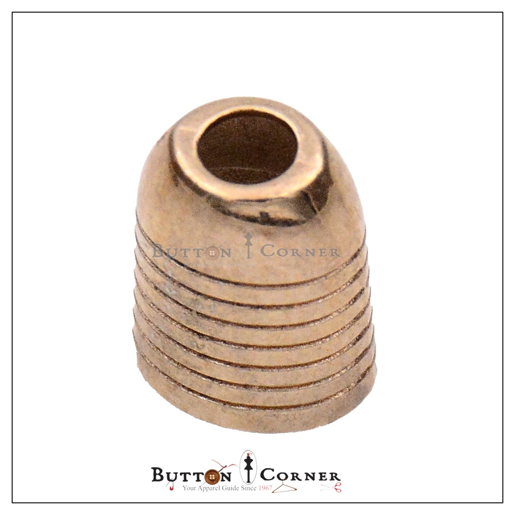 Oval Shape Lining Tassel End Cap