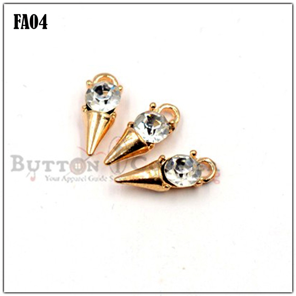 Cone Shape Crystal Hanging