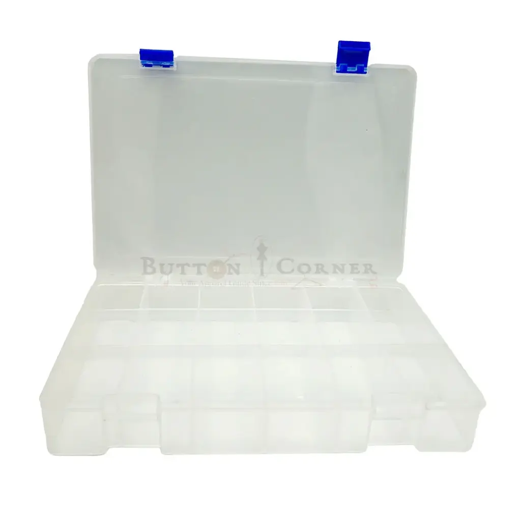 Plastic Button Box