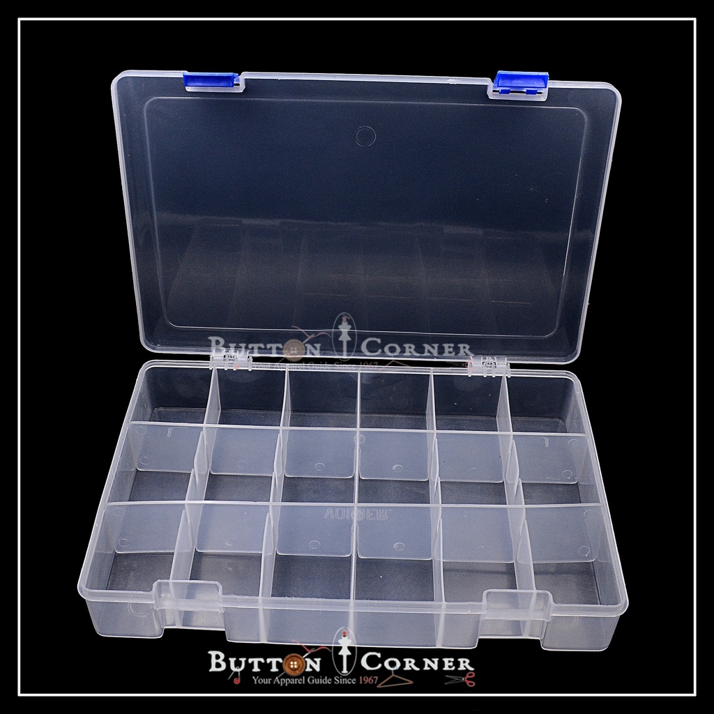 Plastic Button Box