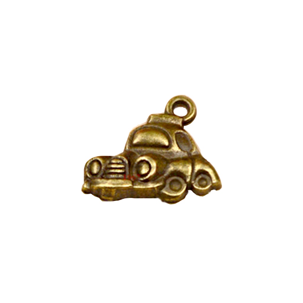 Antique Bronze Vintage Car Pendant