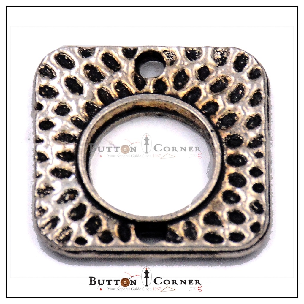 Square Shape Centre Hole Pendant