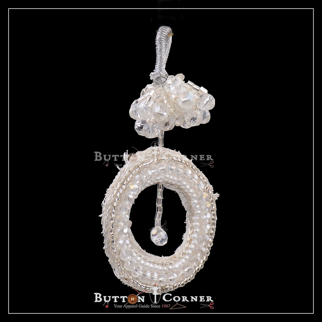 Ring Design Glass Beads Tassels