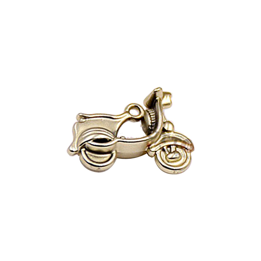 Vintage-Style Vespa Scooter Pendant