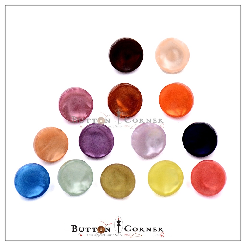 Deep Shape Plastic Shirt Button