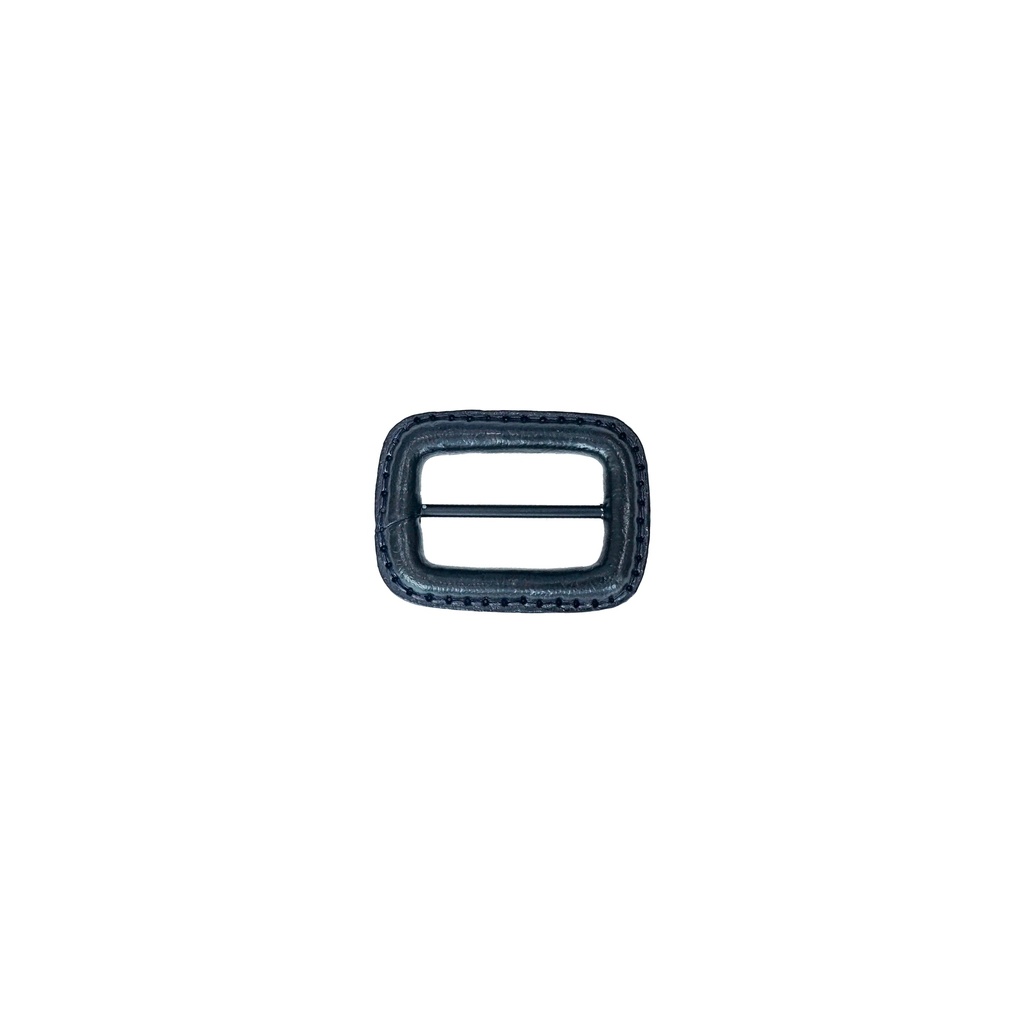 Rectangle Leather Look Buckle