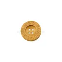 Versace Border 4 Hole Wooden Button