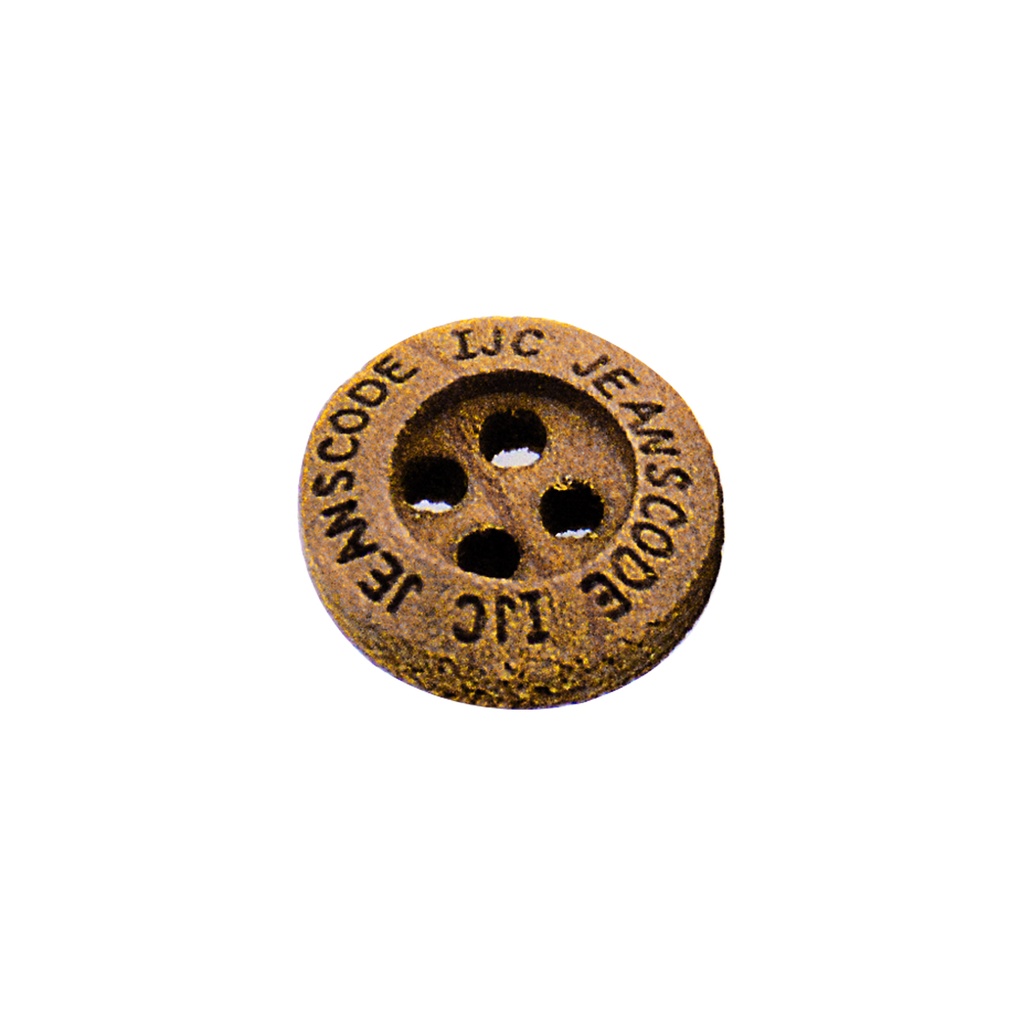Engrave IJC 4 Hole Wooden Button