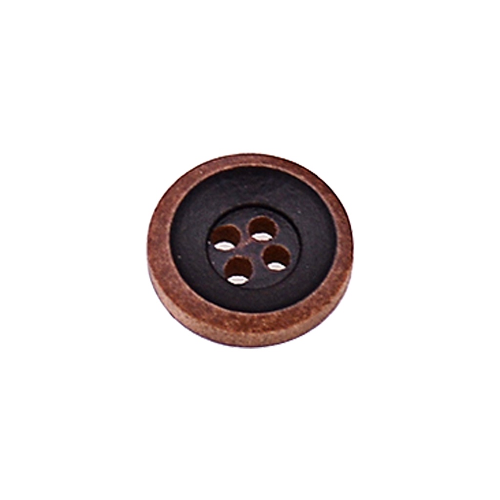 Deep Shape 4 Hole Bamboo Button