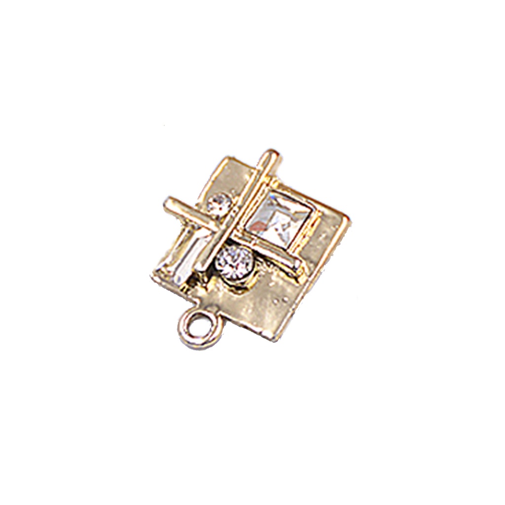 Square Shape Crystal Pendant