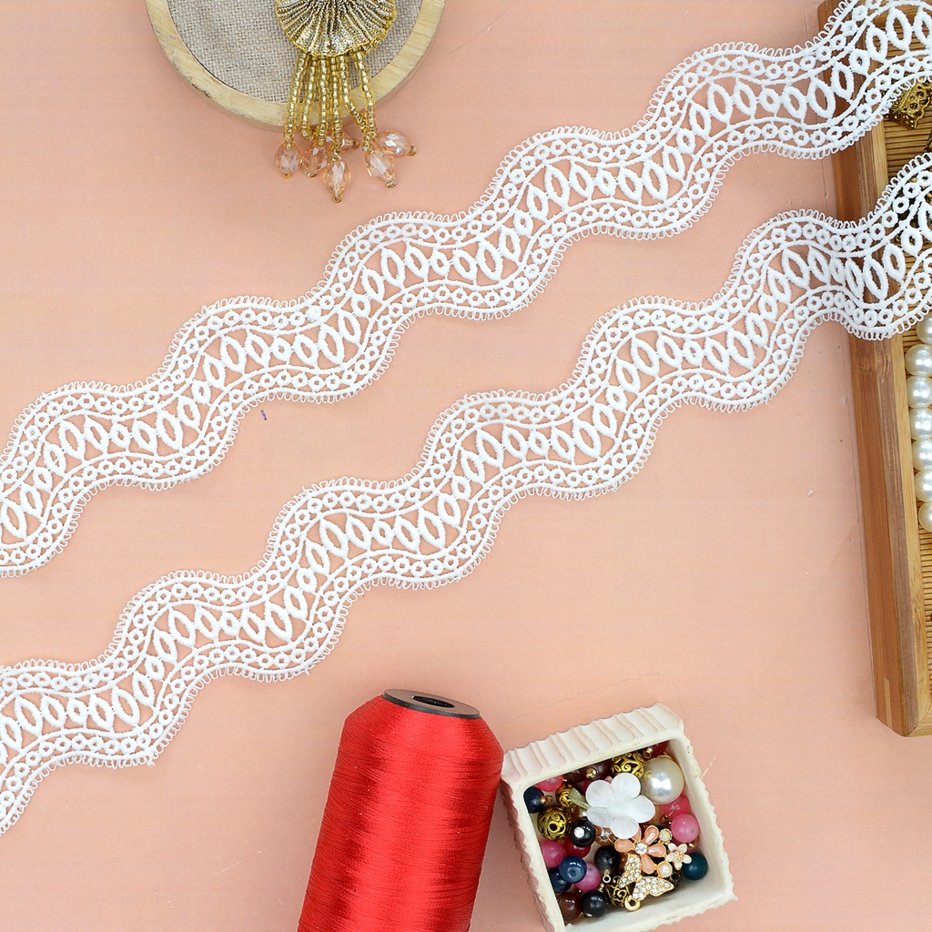 Double Side Border Shuttle Lace