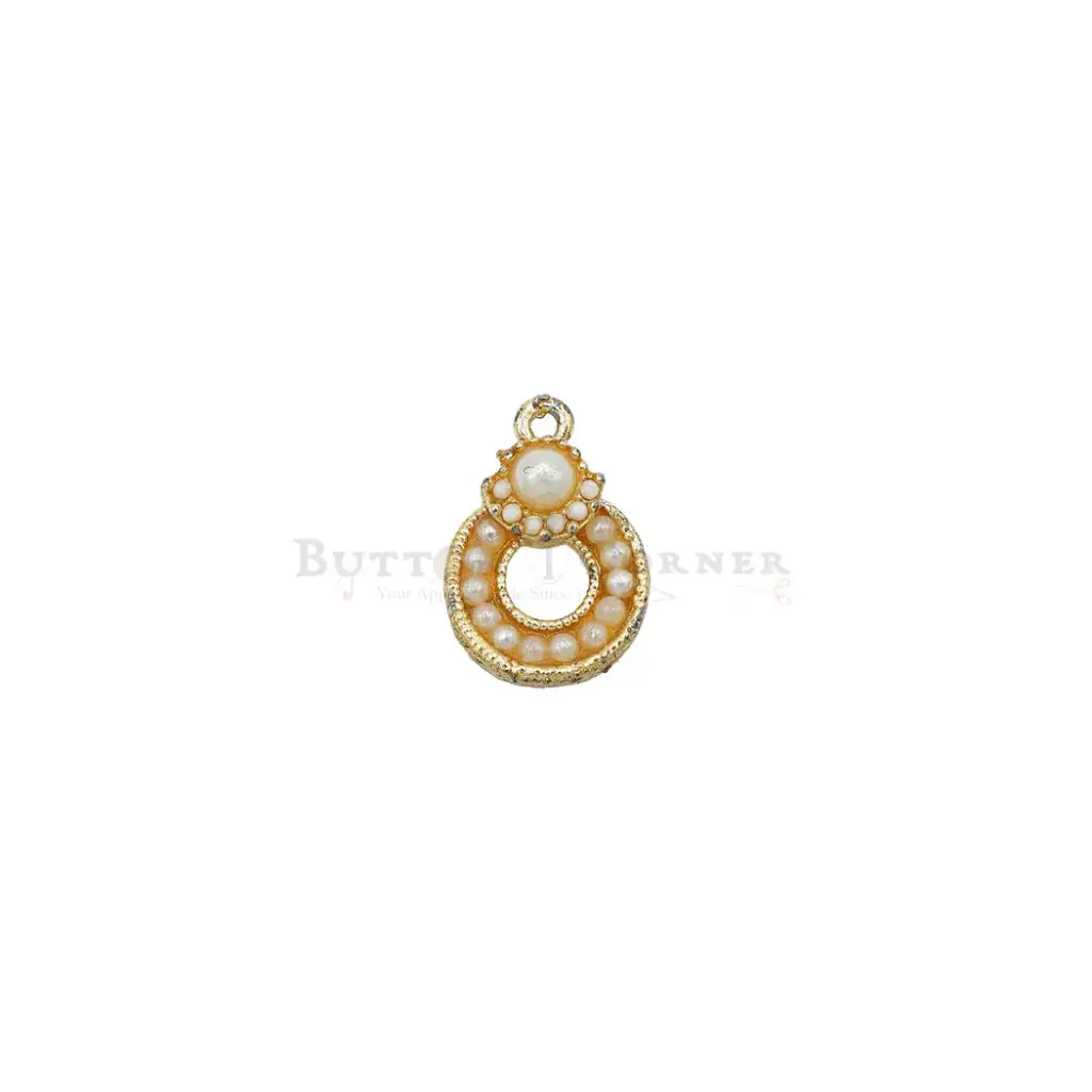 Ring Shape Crystal, Pearl Hanging