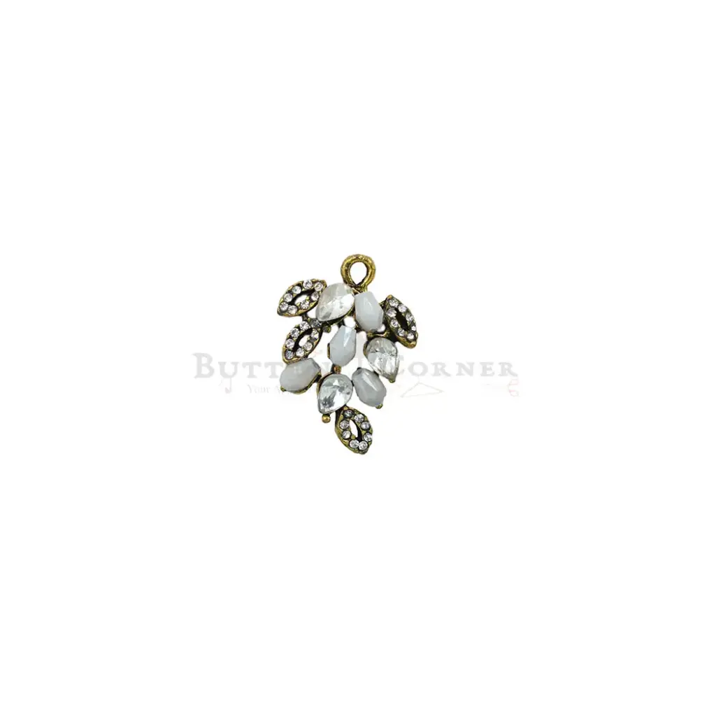 Fancy Leaf Stone Hanging