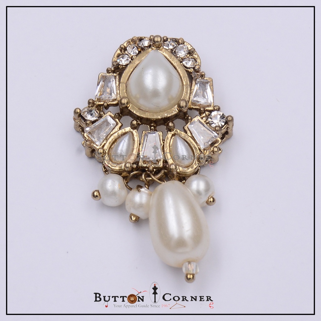 Fancy Kundan Button