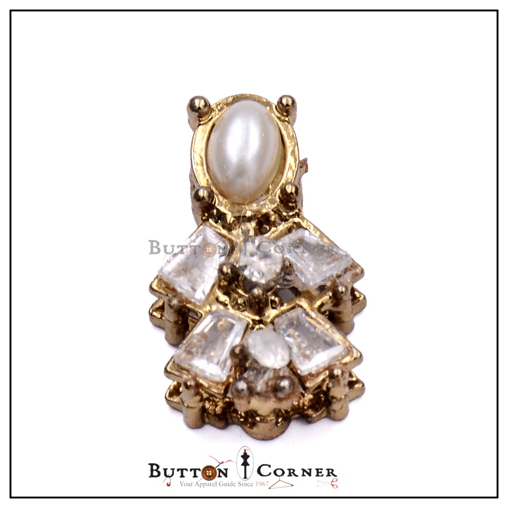Fancy Kundan Button