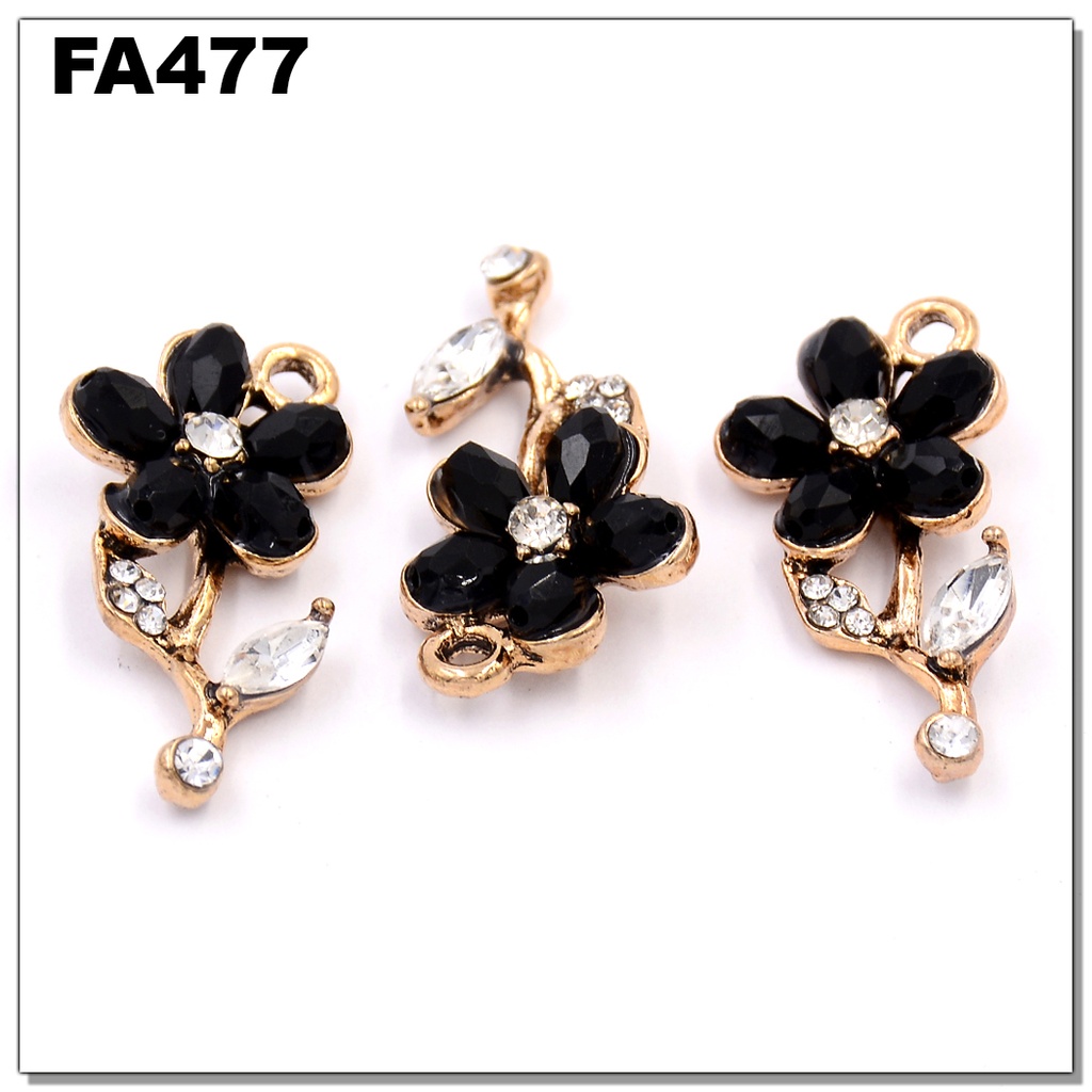 Flower In Twig Pendant