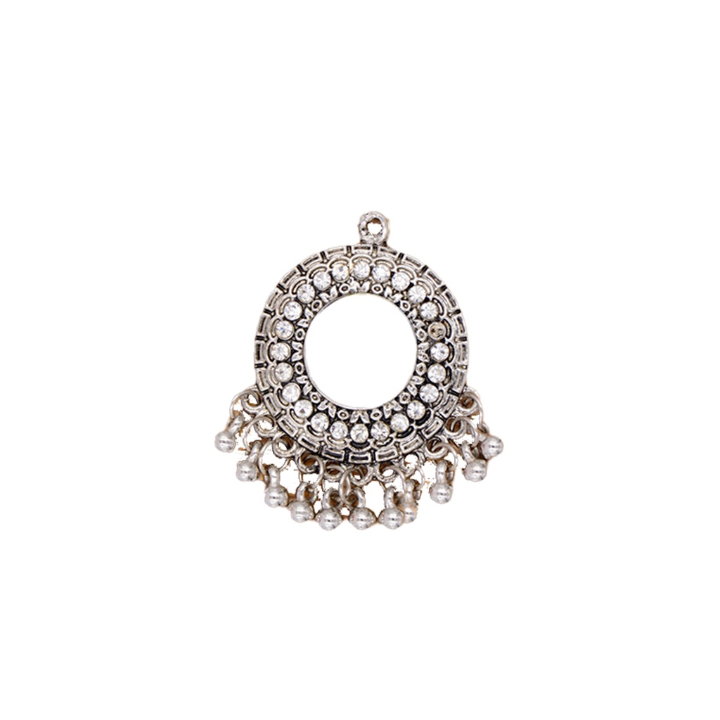 Shape Traditional Mirror Style Jhumki