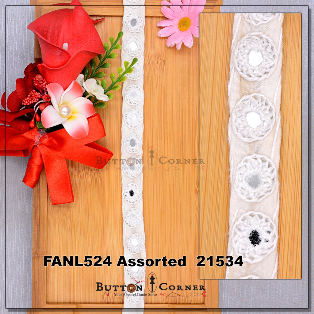 Embroidery Mirror Lace
