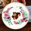Cute Squirrel Hand Embroidery Kit