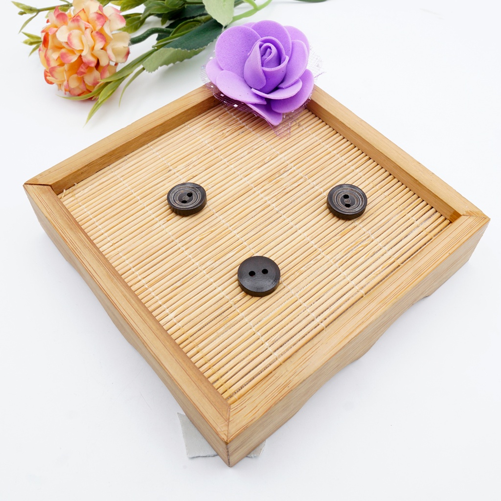 Ring Design 2 Hole Wooden Button