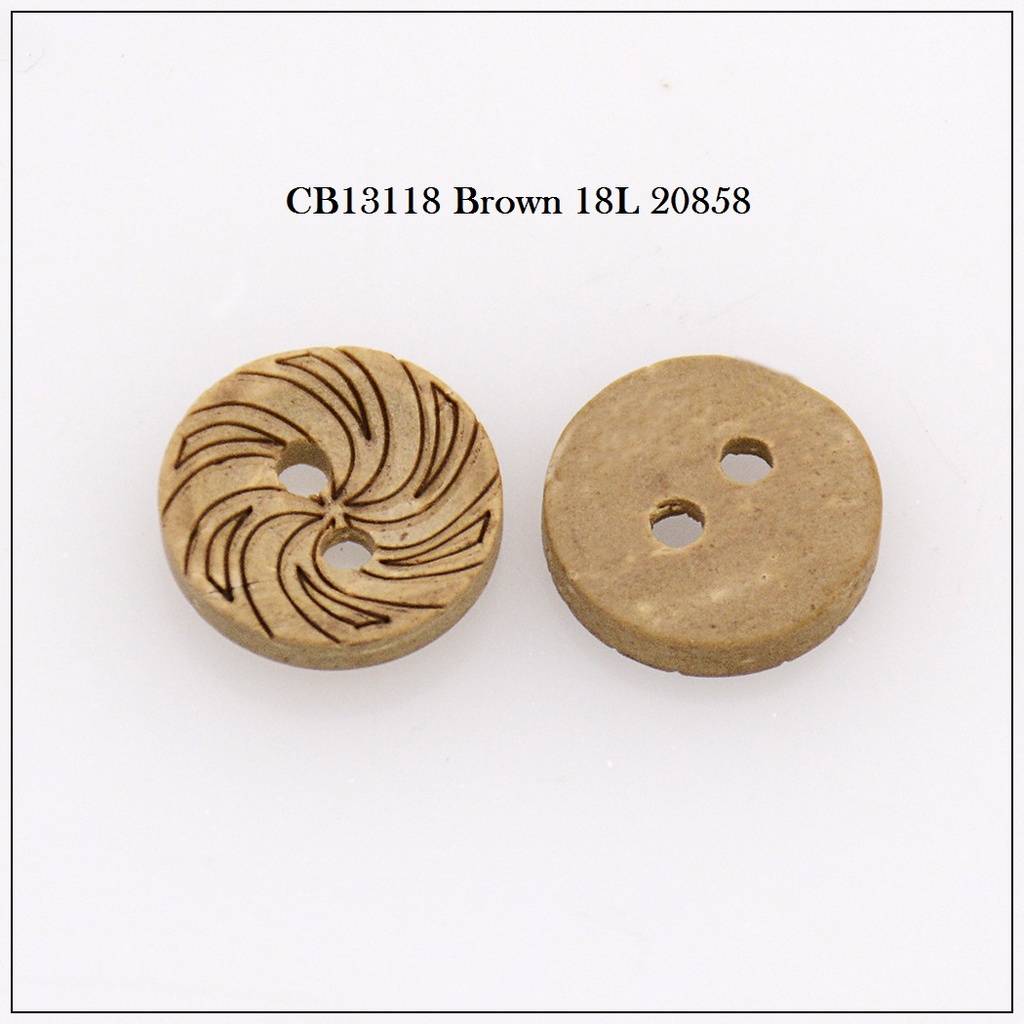 Engrave Tornado Wooden Button