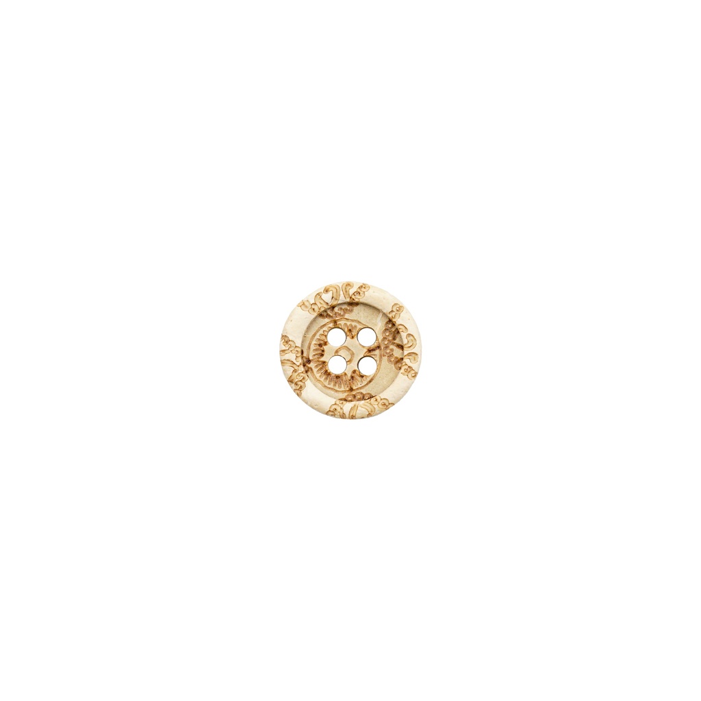Filigree Decoration Coconut Button