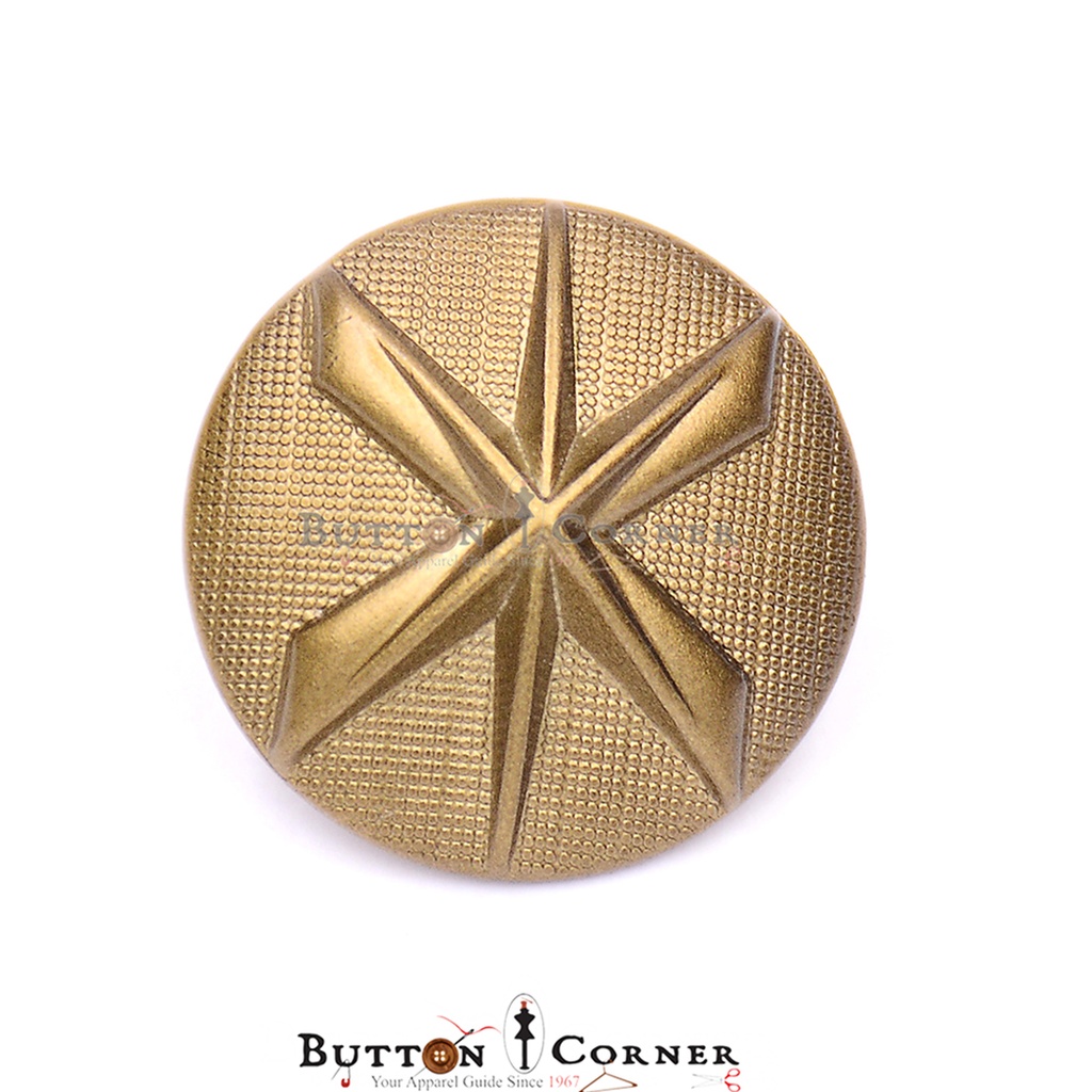 Star Design Round Suiting Button