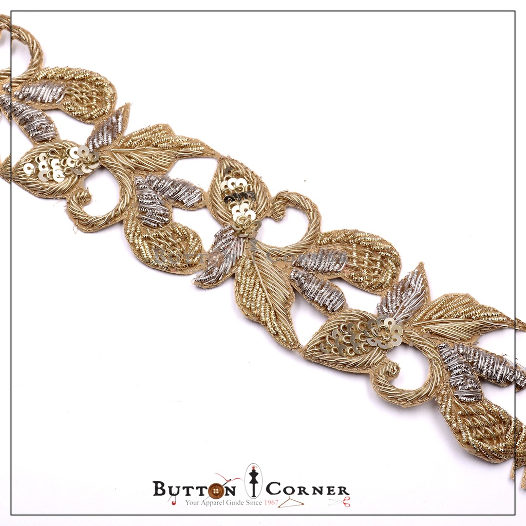 Fancy Kora & Dabka Lace