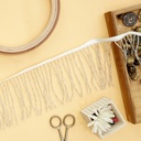 Fancy Glass Beads Hanging Lace