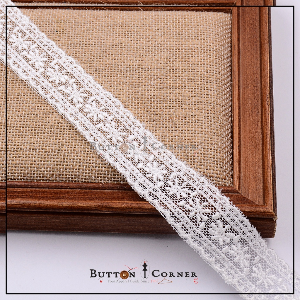 Double Side Border Embroidery Net Lace
