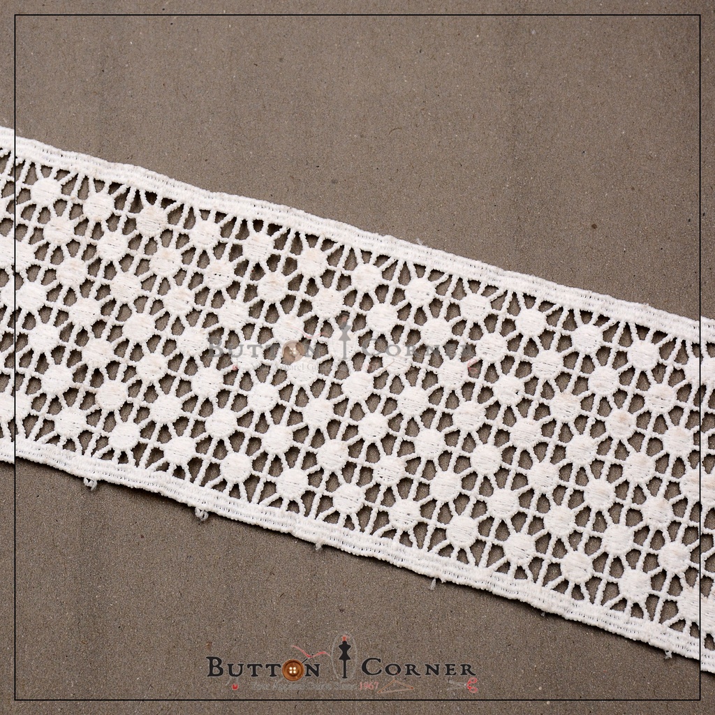 Double Side Border Shuttle Lace