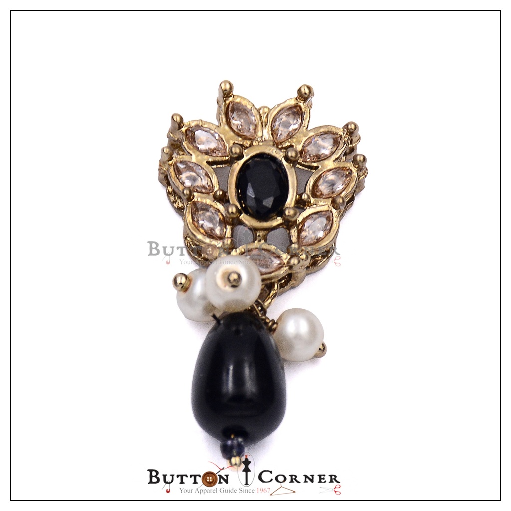 Fancy Kundan Button