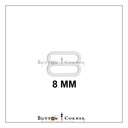 Bra Buckle Plastic 8 Shape