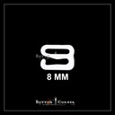 Bra Buckle Plastic 9 Shape