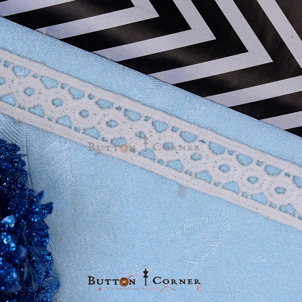 Double Side Border Shuttle Lace