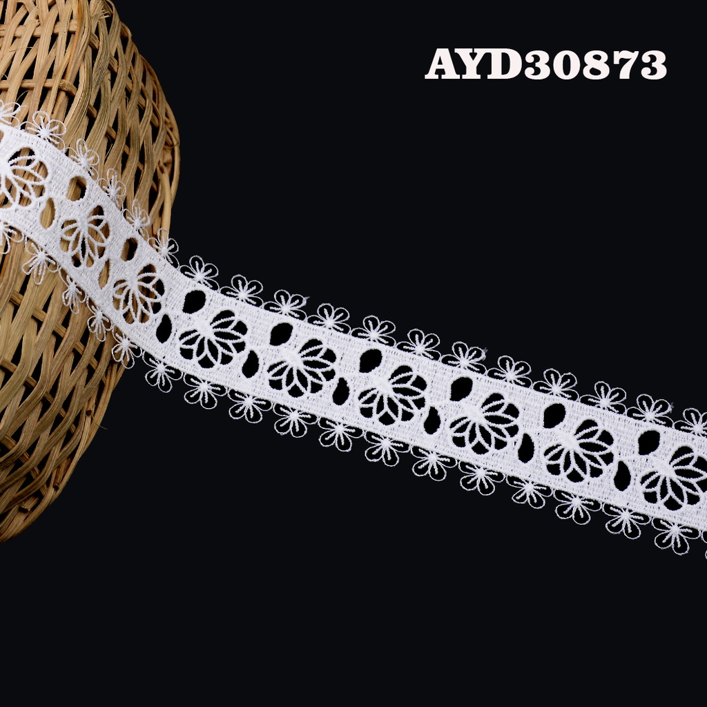 Double Side Border Shuttle Lace