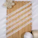 One Side Border Shuttle Lace