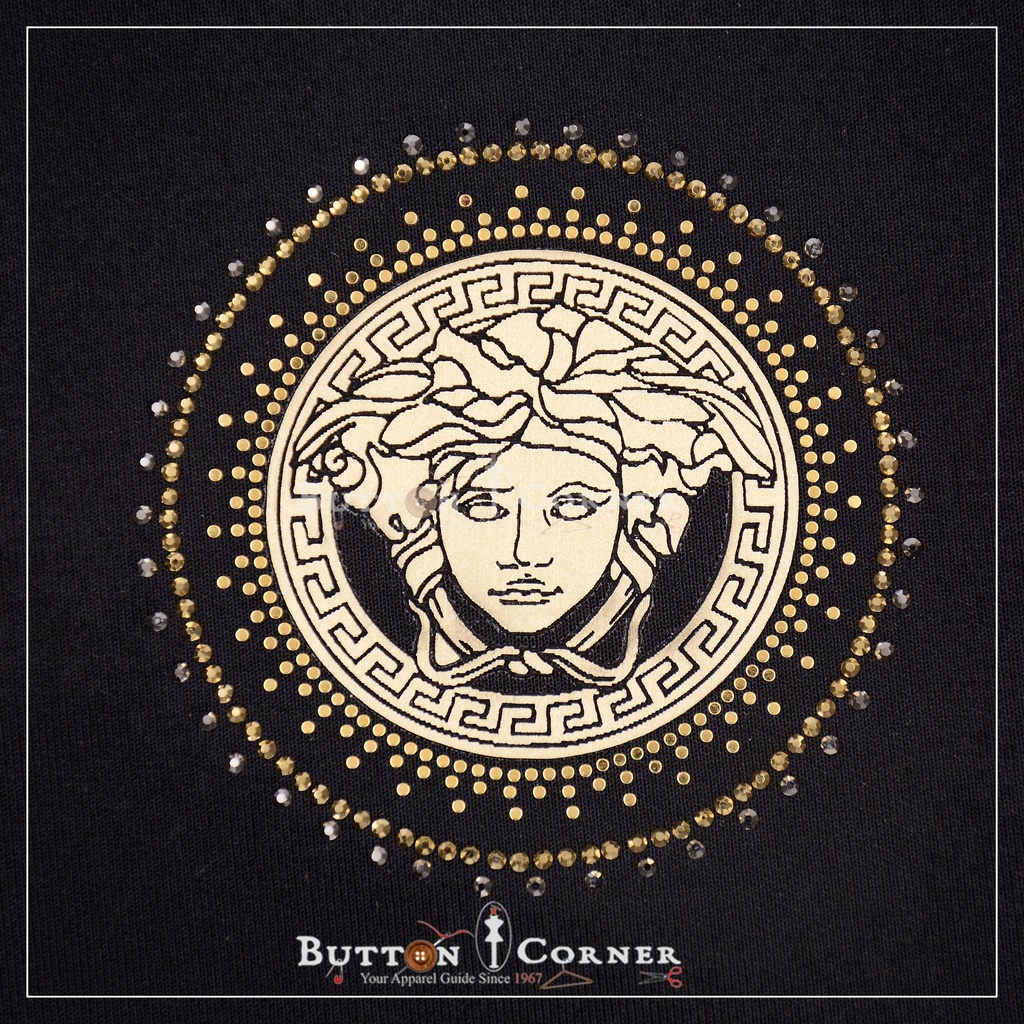 Versace Logo Hotfix Motif