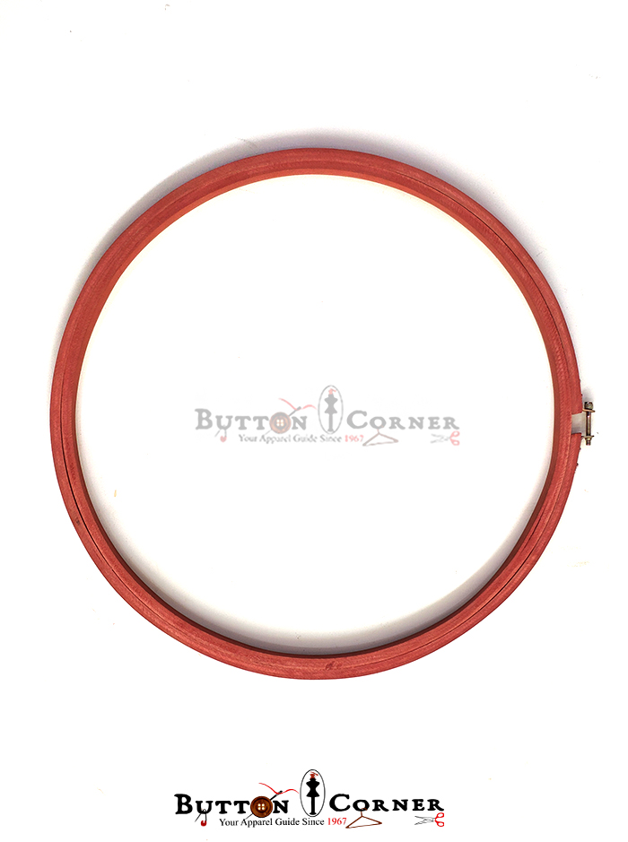 Embroidery Frame in Wood (Red)