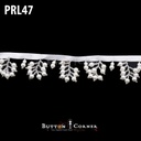 Fancy Glass Beads, Pearl, Hanging Lace